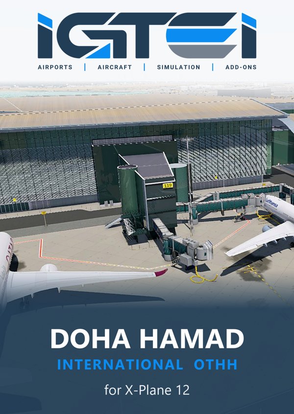IGTEI Doha Hamad International for X-Plane 12